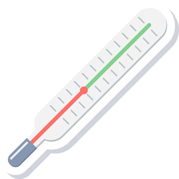 Icono Del Termómetro Moderno Simple Ilustración Vectorial — Archivo Imágenes Vectoriales