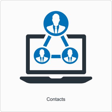 Sosyal ağ simgesi. vektör illüstrasyonu