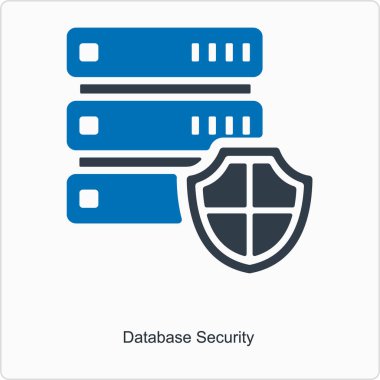 veri koruma simgesi vektör illüstrasyonu 