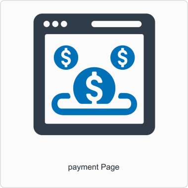 Dolar simgesi vektör illüstrasyonu