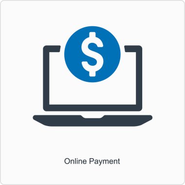 dolar sembollü dizüstü bilgisayar çizimi