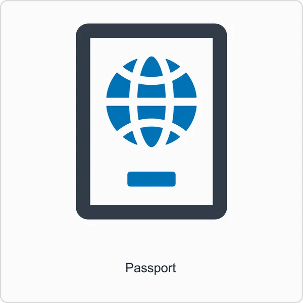 Ilustracja Wektora Paszportu — Wektor stockowy