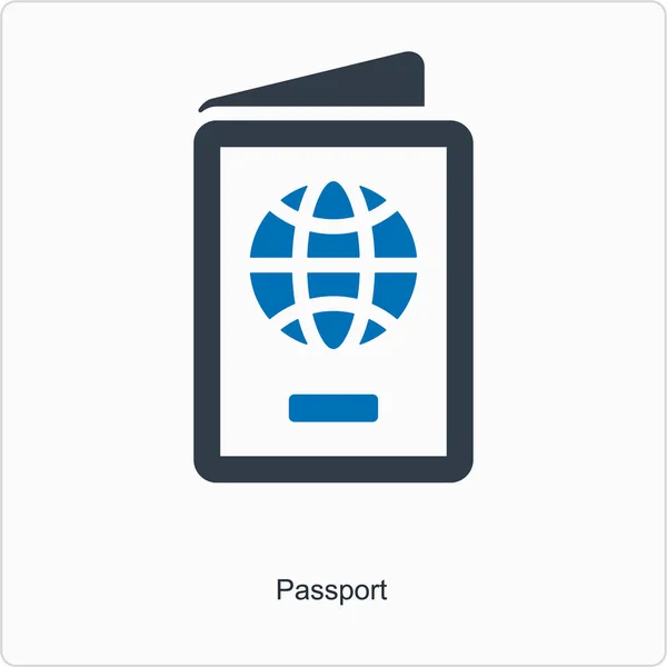Ilustracja Wektora Paszportu — Wektor stockowy