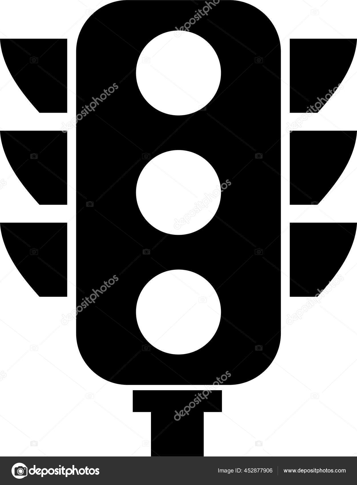 Vector Illustration White Black Grey Cartoon Icon Stock Vector by