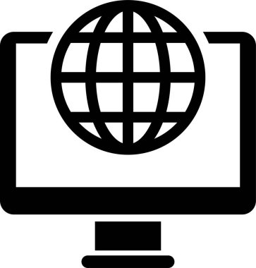 genel ağ vektör simgesi