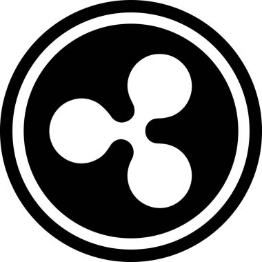 bir yin ve yang simgesinin siyah ve beyaz vektör çizimi