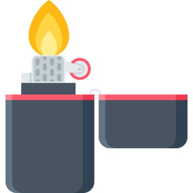 Düz biçimli daha hafif simge beyaz arkaplanda izole