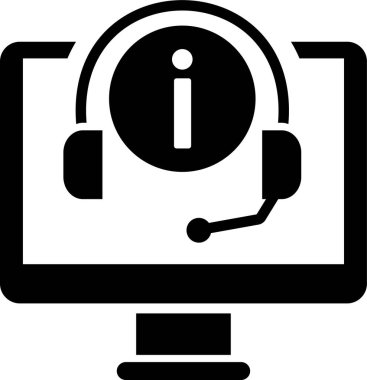 çağrı merkezi vektör simgesi