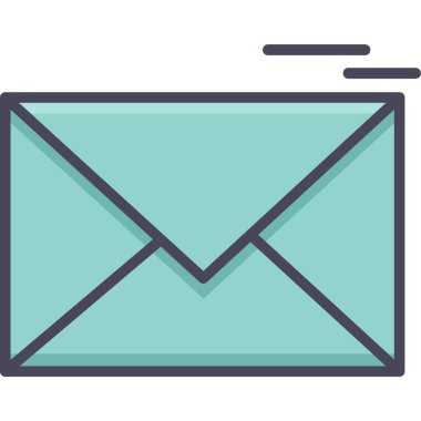 e- posta simgesi vektör illüstrasyonu