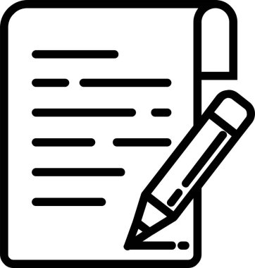 eğitim düz vektör simgesi