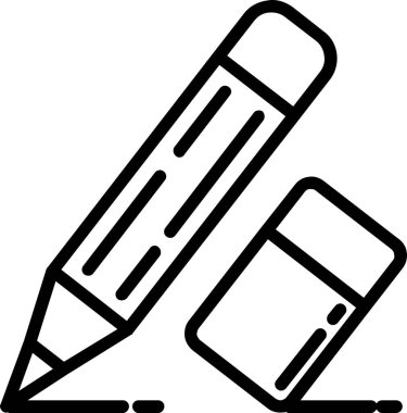 kalem satırı vektör simgesi