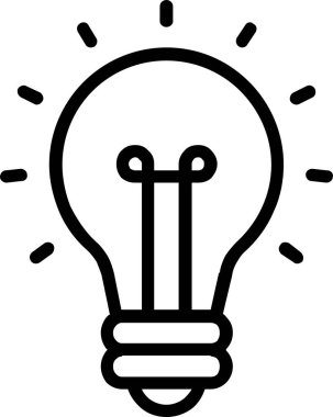 Gri arkaplan üzerinde fikir tasarımı