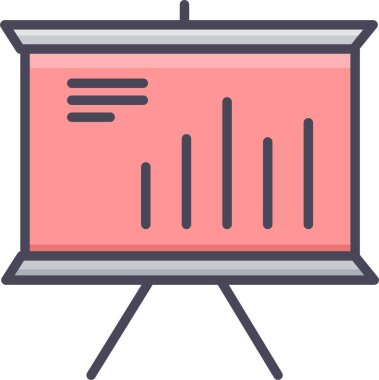 Bilim ve finans vektör simgesi.