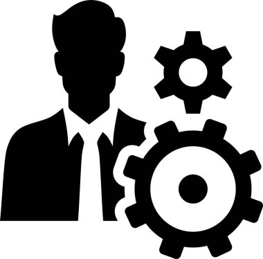 iş ve finans vektör simgesi