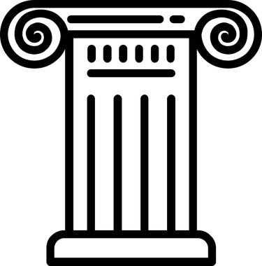 Bir binanın vektör illüstrasyonu