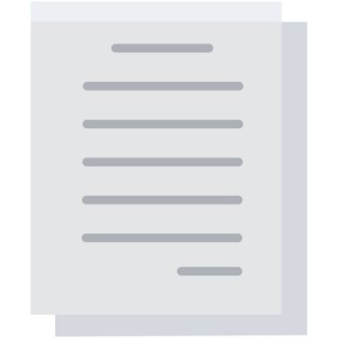 belge vektör simgesi. Klip işareti. sayfa simgesi ekle