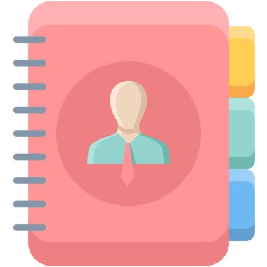 kullanıcı düz vektör simgesi