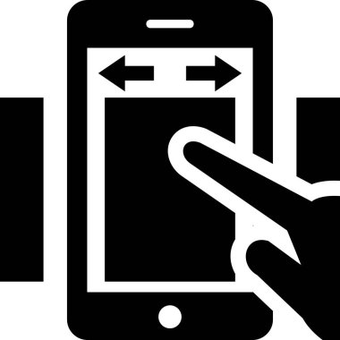 bir alışveriş simgesinin vektör çizimi