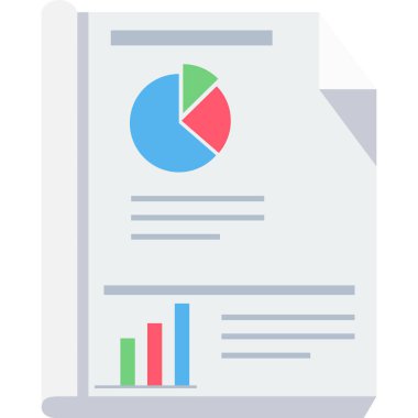 düz vektör simgesini rapor et