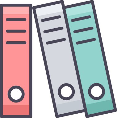 dosya dizinleri vektör simgesi