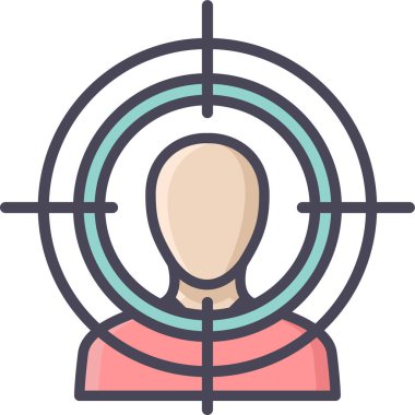 iş ve finans vektör simgesi