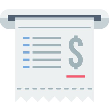 Sözleşmeli belge vektörü simgesi