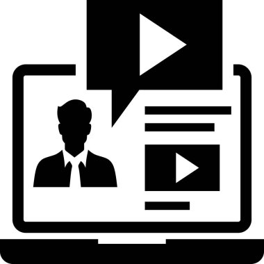 iş ve ofis vektör simgesi