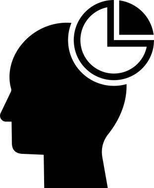 İnsan kaynakları yönetim vektör simgesi