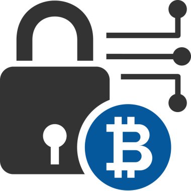 ikon vektör illüstrasyonunu kilitle