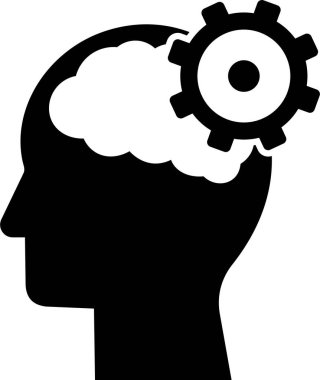 İnsan kaynakları yönetim vektör simgesi