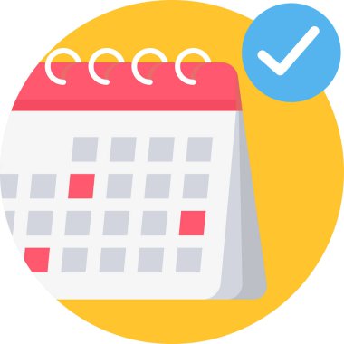 Hesap makinesi olan bir takvim