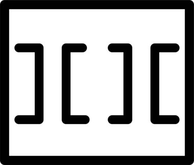 seo modern simgesinin vektör illüstrasyonu