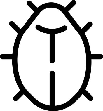 bir harf bir vektör simgesi