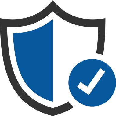 Güvenlik simgesine sahip kalkan