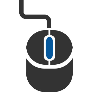 Bilgisayar faresi simgesi. Vektör illüstrasyonu