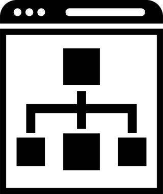 ofis ve bilim vektör simgesi.