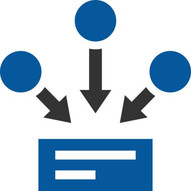 ağ ok vektör simgesi