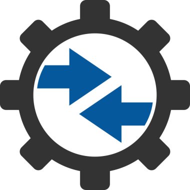 Çarklı tekerlek vektör simgesi