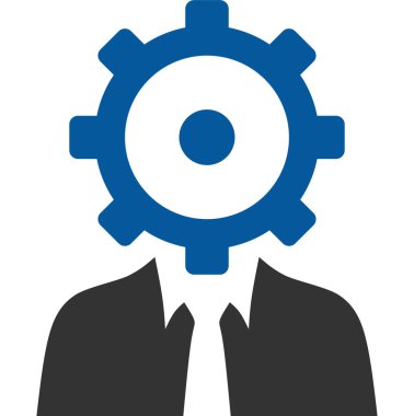 Vites simgesine sahip iş adamı