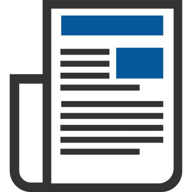 belge simgesi vektör illüstrasyonu