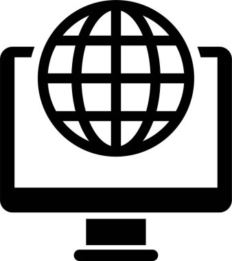 genel ağ vektör simgesi