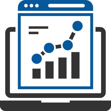 ticari grafik vektör simgesi