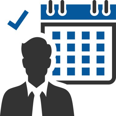 kullanıcı algılama vektörü simgesi. stil düz semboldür, borsa, iş simgeleri