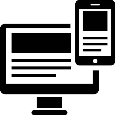 dizüstü bilgisayar vektör çizgisi simgesi