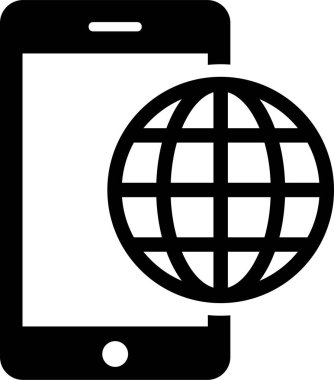 genel ağ vektör simgesi