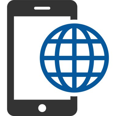 cep telefonu vektör simgesi