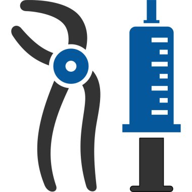 Modern oto tamir simgesinin vektör illüstrasyonu