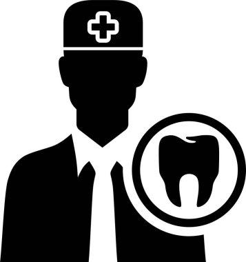 Doktor Simge vektör illüstrasyonu