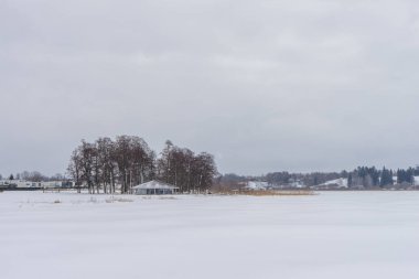 Viljandi Estonya 'nın tipik sokakları
