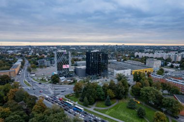 Tallinn, Estonya Modern manzarası